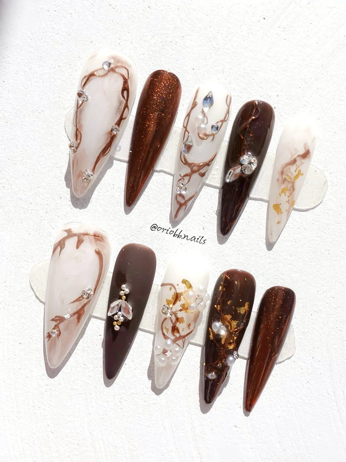 GILDED TWILIGHT LONG STILETTO