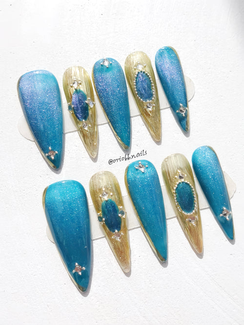 AQUA ROYALE LONG STILETTO