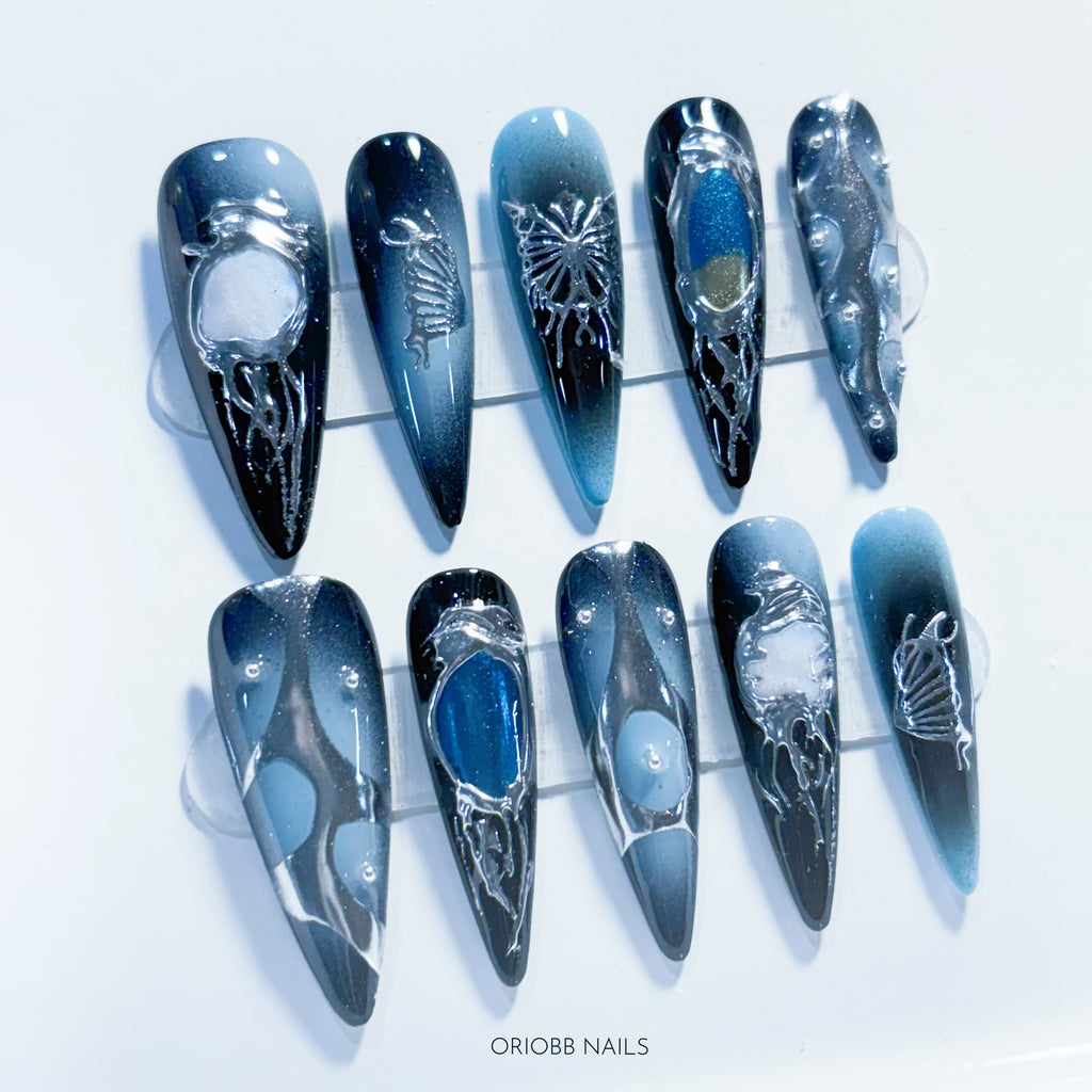 NEBULA DRIFT LONG STILETTO