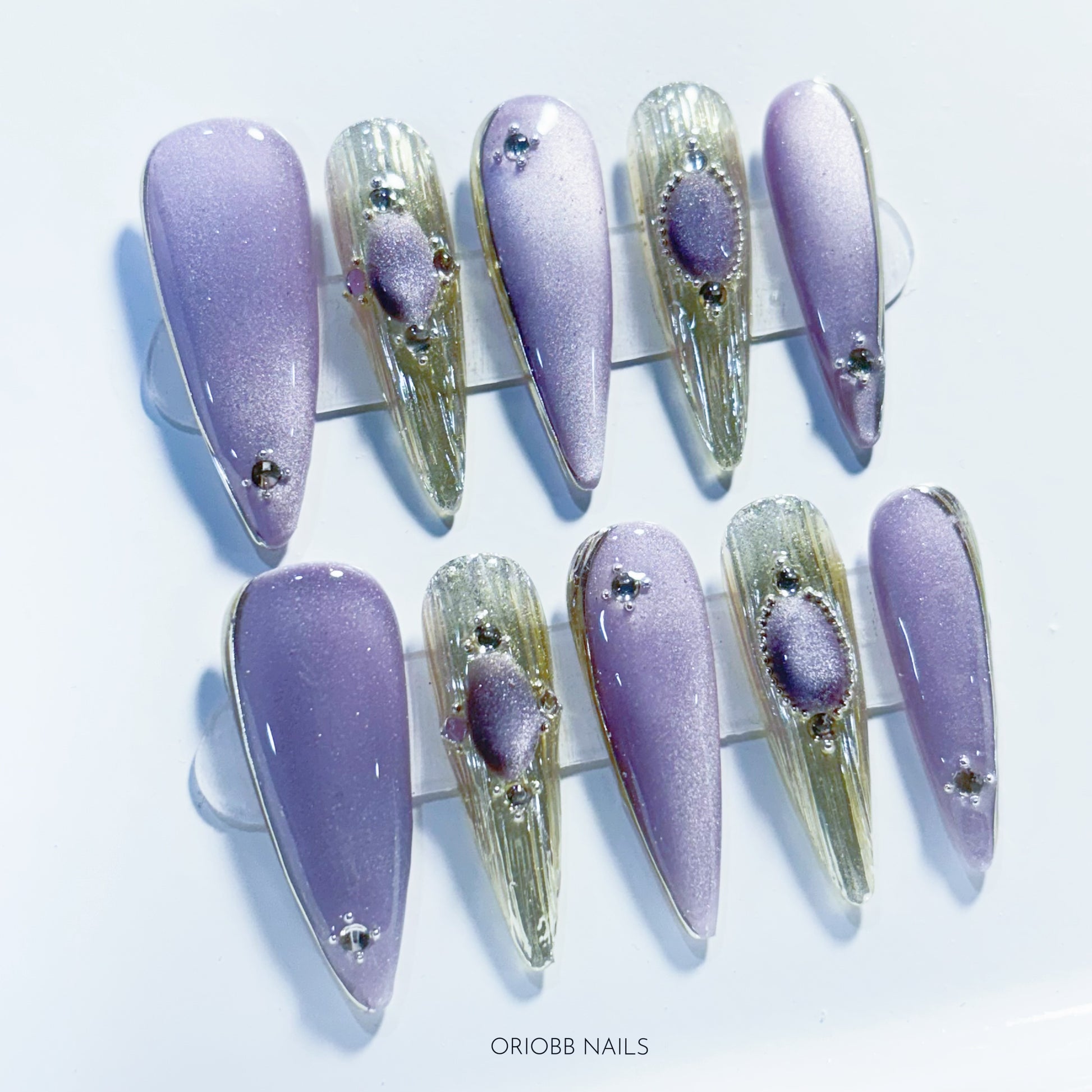 LUNAR BLOOM LONG STILETTO