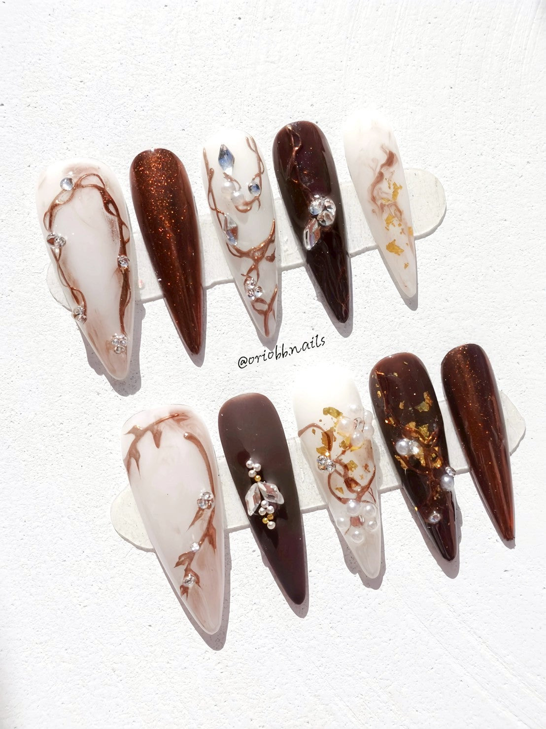 GILDED TWILIGHT LONG STILETTO