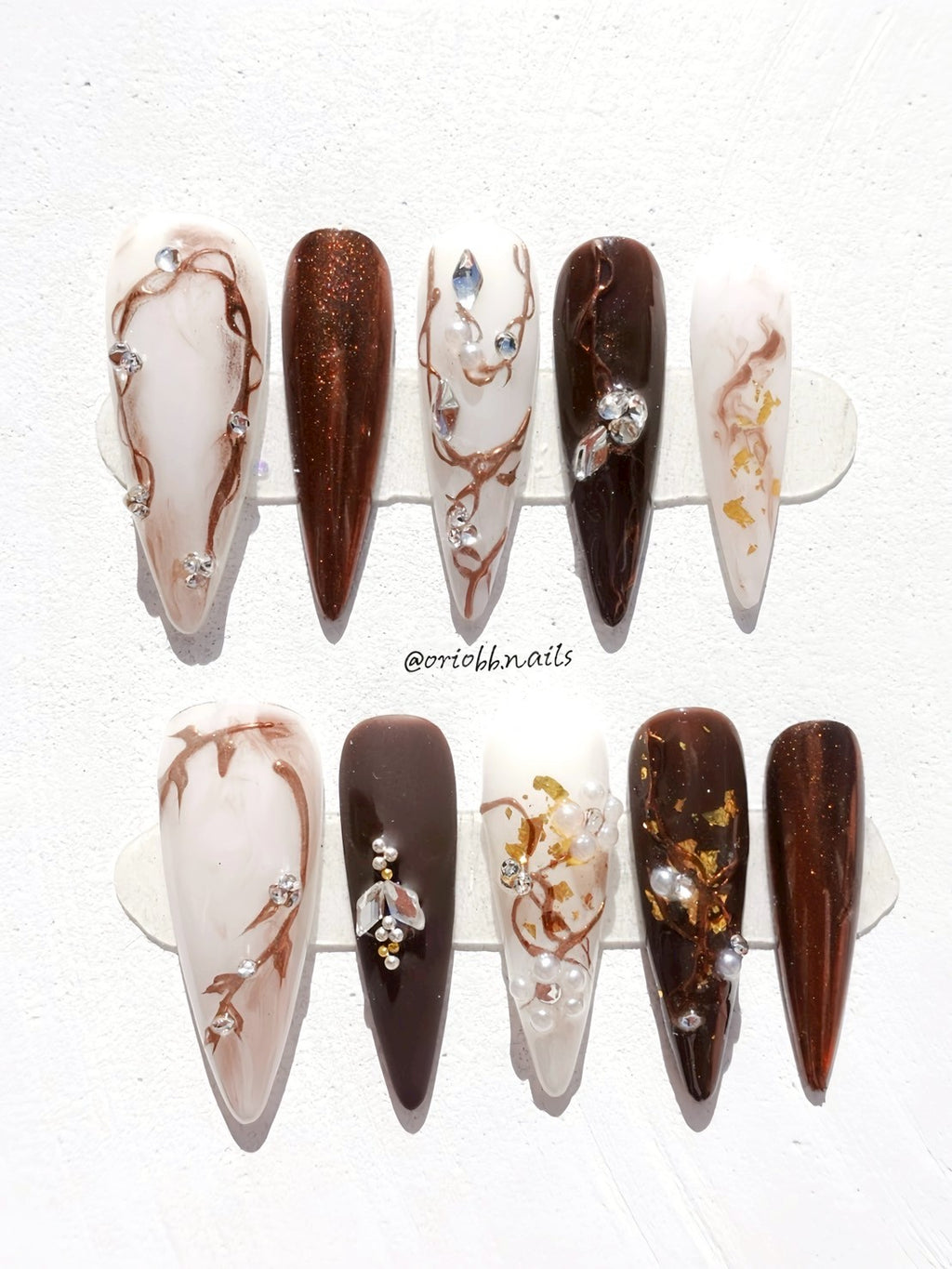 GILDED TWILIGHT LONG STILETTO