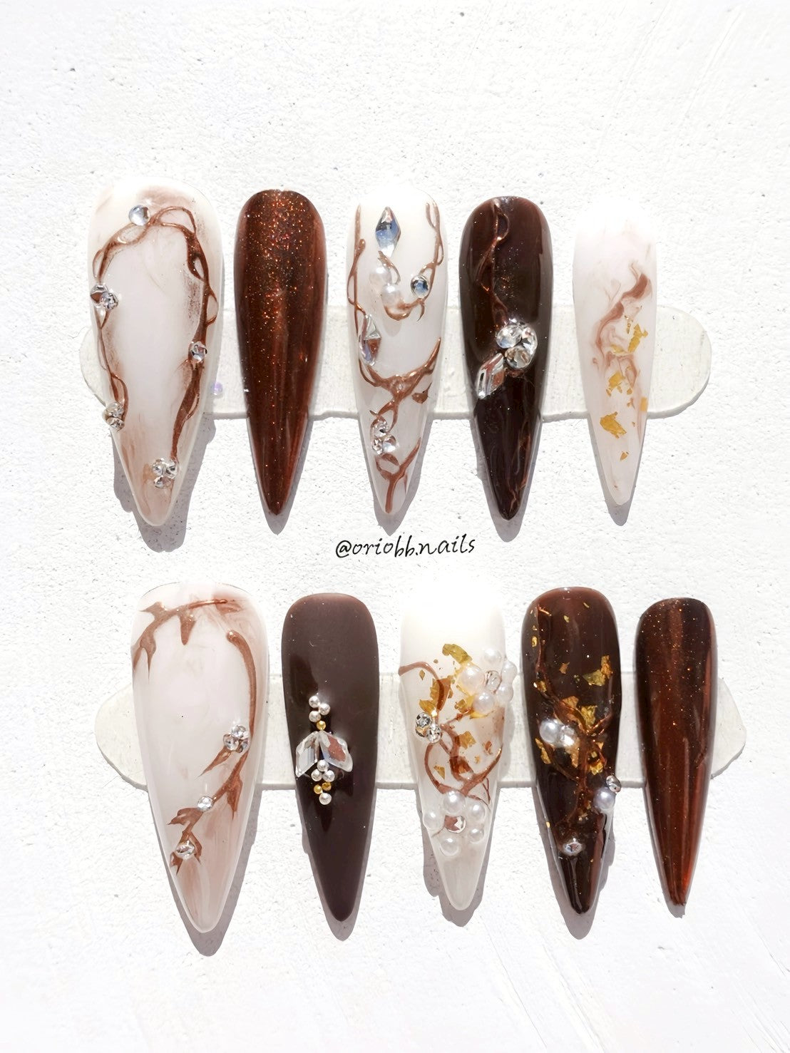 GILDED TWILIGHT LONG STILETTO
