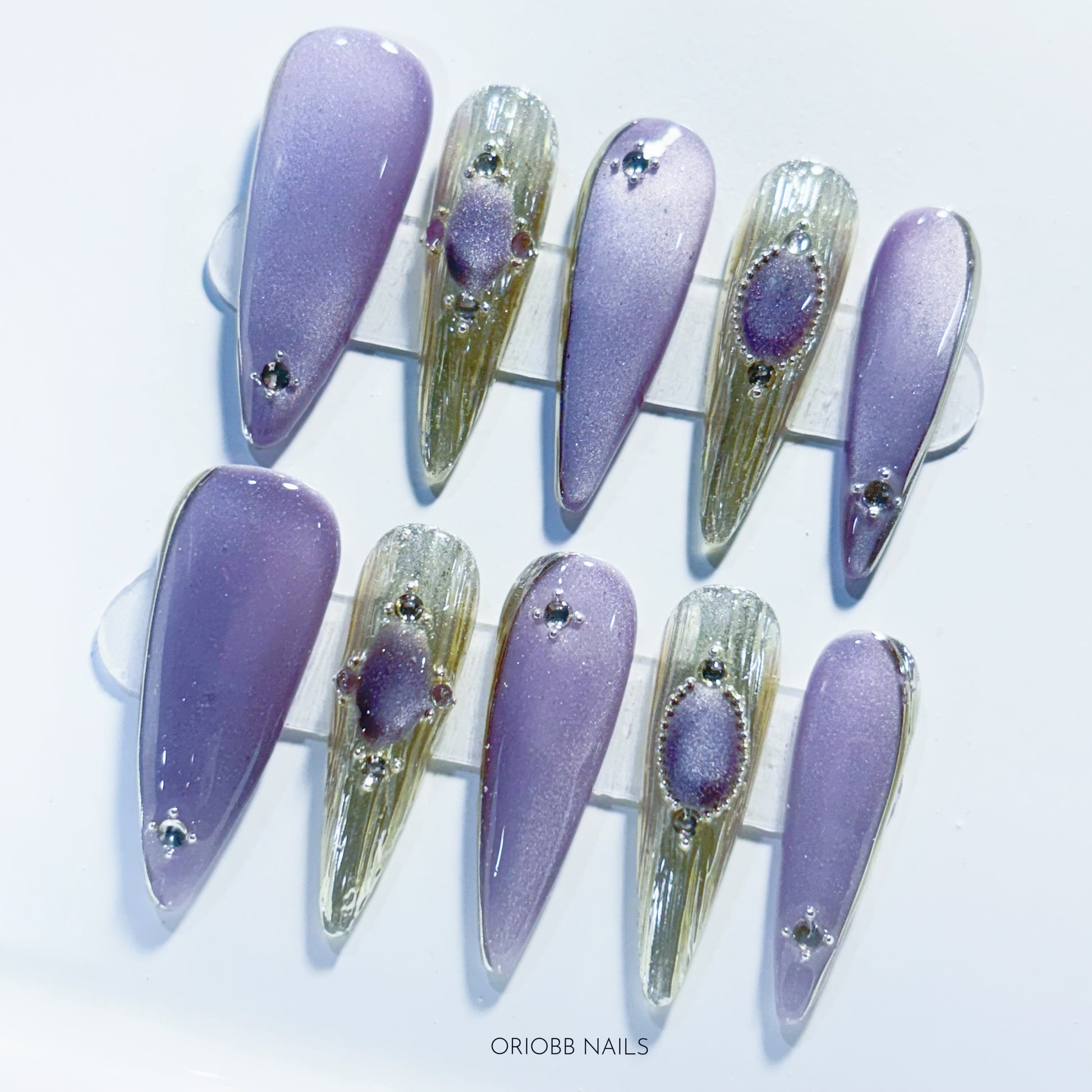 LUNAR BLOOM LONG STILETTO