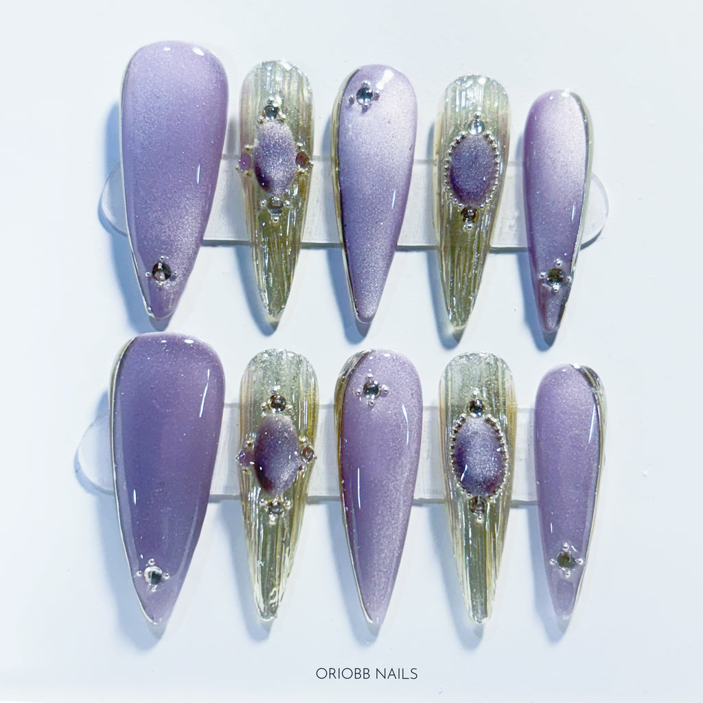 LUNAR BLOOM LONG STILETTO