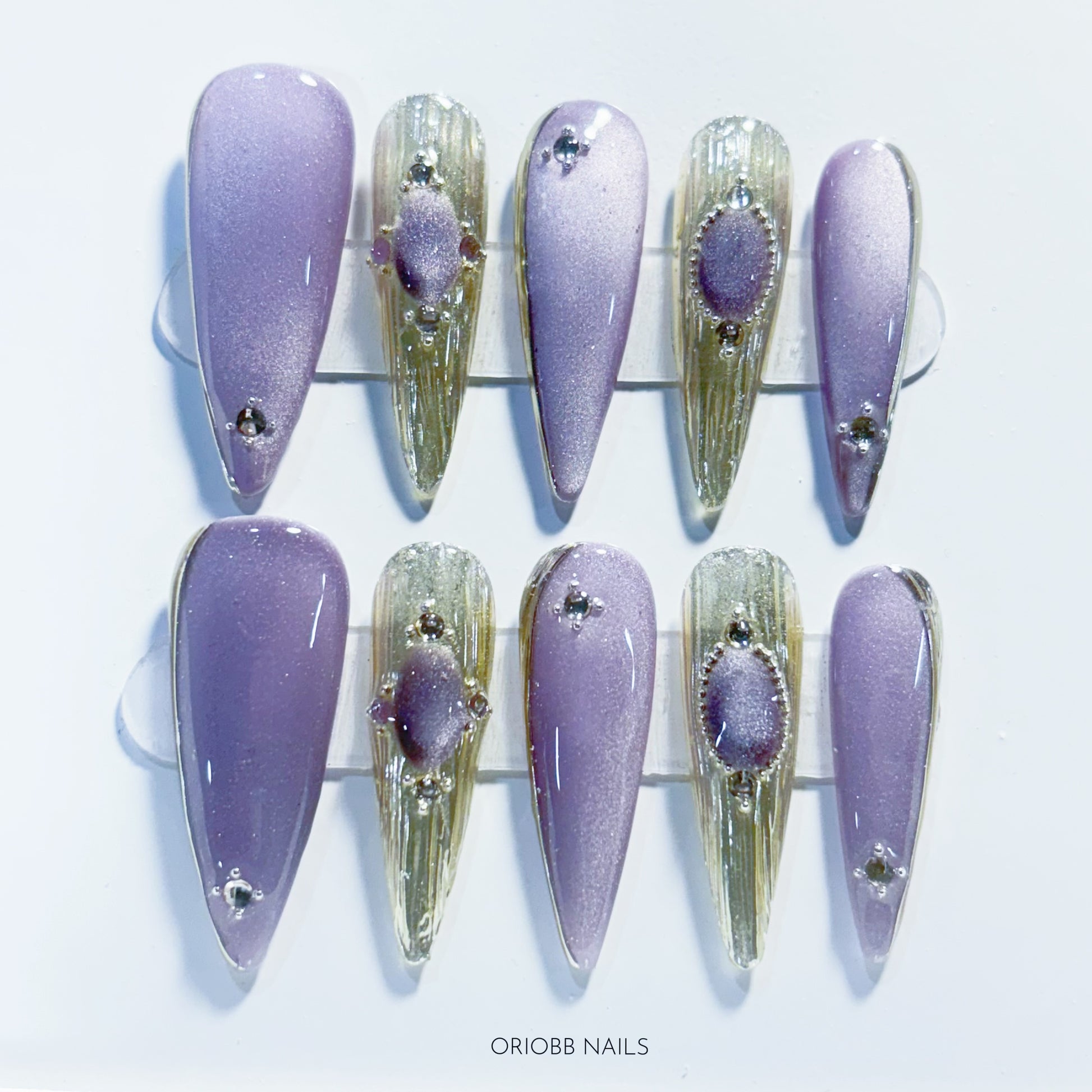 LUNAR BLOOM LONG STILETTO